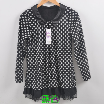 廠家批發慕純 秋寬圓點純色長袖加厚假兩件套連衣裙 天貓貨源圖片,廠家批發慕純 秋寬圓點純色長袖加厚假兩件套連衣裙 天貓貨源圖片大全,深圳市富欣娜服飾-